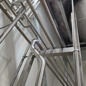Stainless steel tube and pipeline fabrication for hygienic and industrial process systems