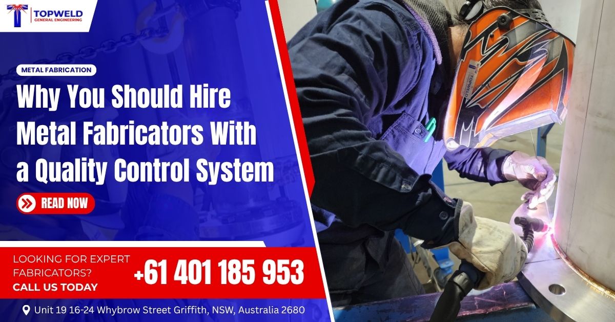 Expert Topweld Fabricator performing quality control for newly built stainless steel tube and pipelines system
