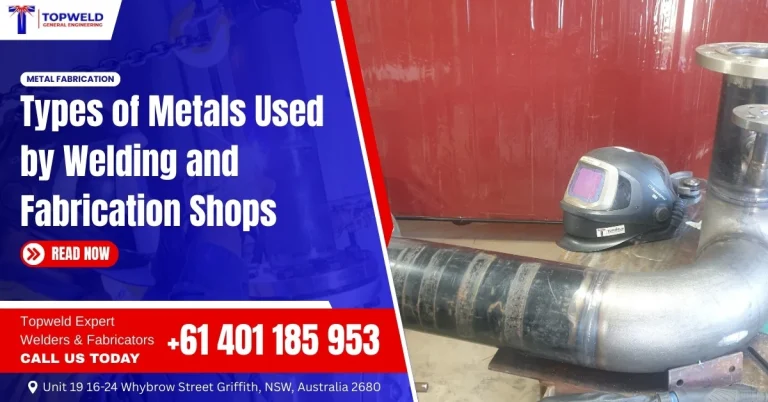Article about types of metals used by welding and fabrication shops