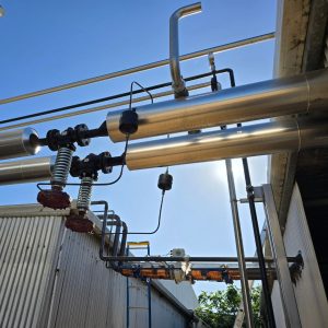 Maintenance and repair for energy plant equipment, including steam lines and industrial piping systems